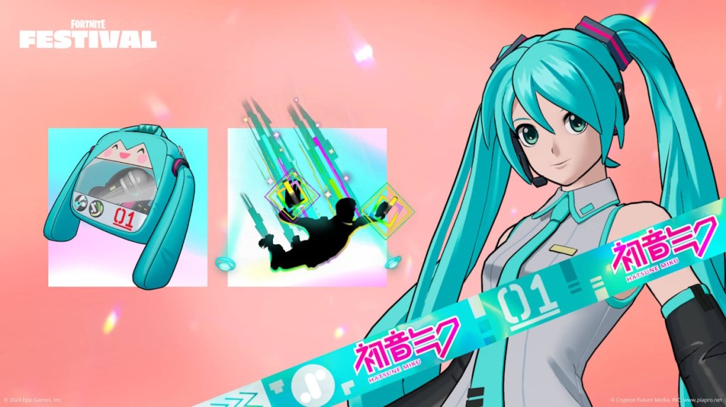 HASUNE MIKU FORTNITE SHOP BUNDLE