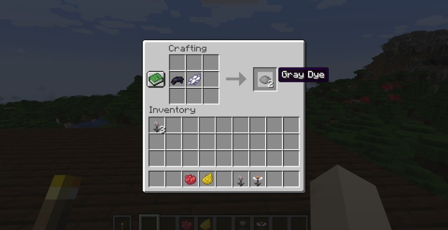 Minecraft Gray染料