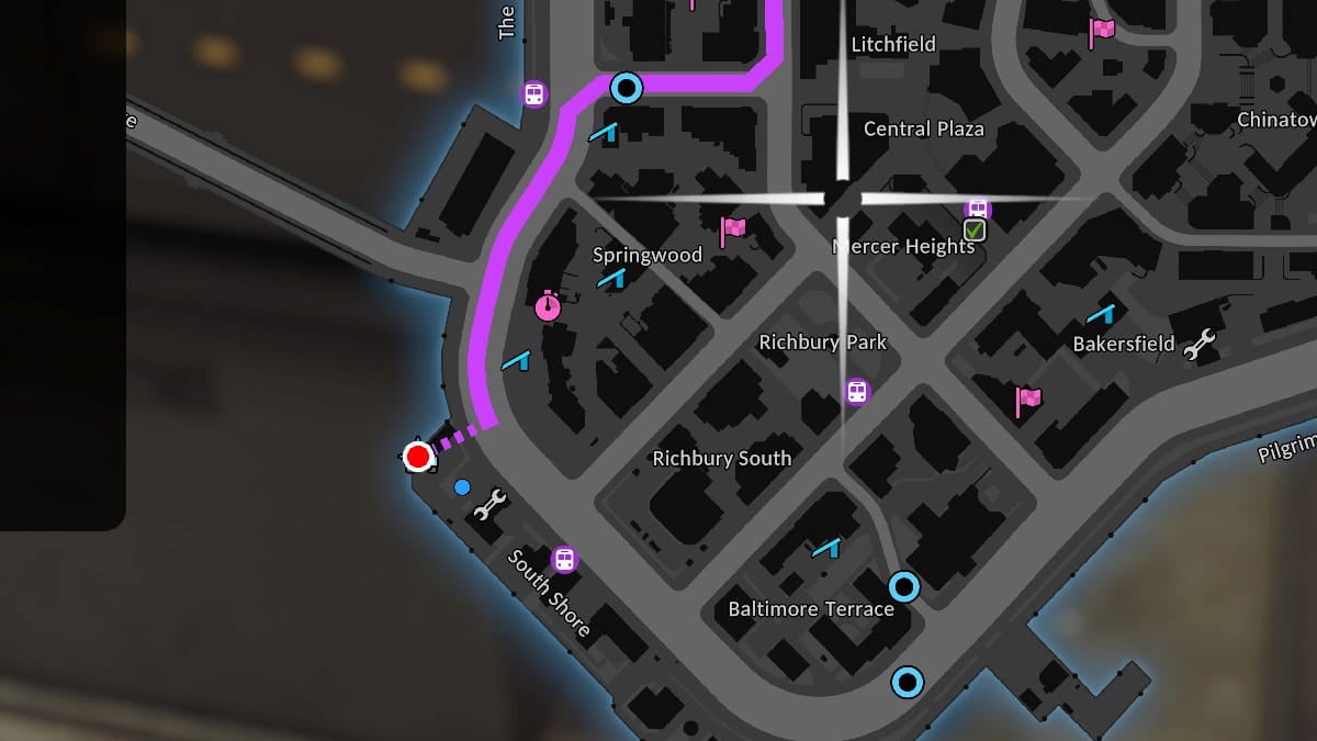 The Precinct Emerald Strike map location