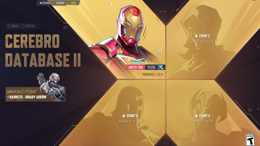 Marvel Rivals Cerebro Database Part 2 Missions