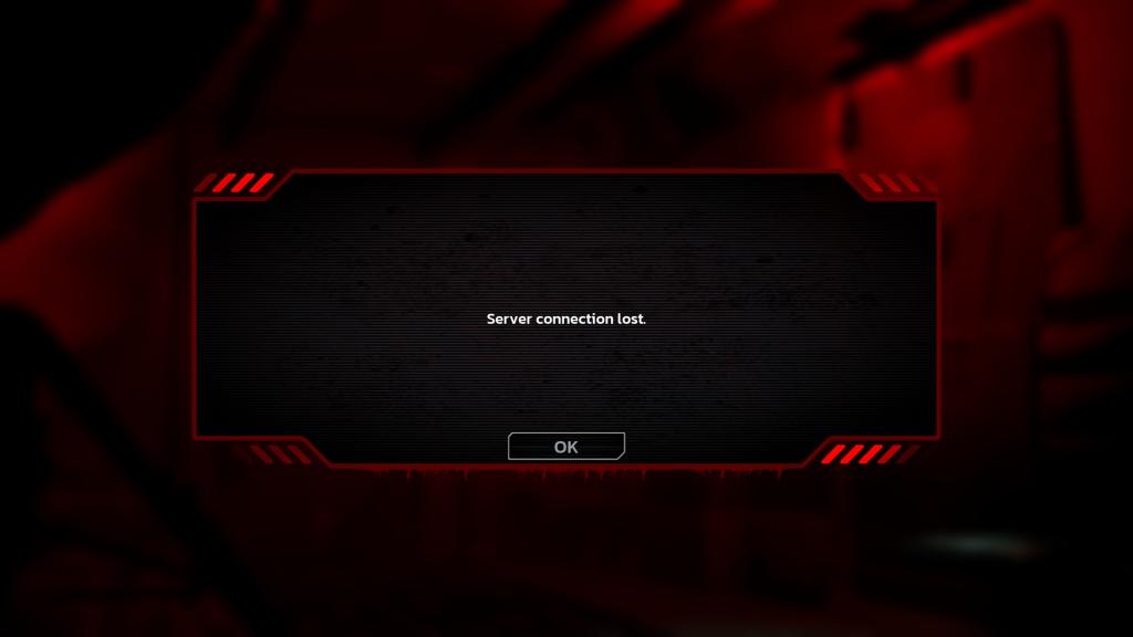 Killing Floor 3のサーバー接続が失われたメッセージ