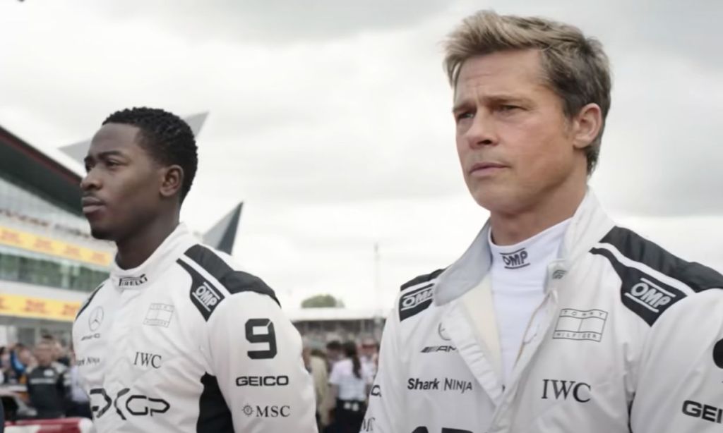 A Snippet from the trailer of The F1 Movie