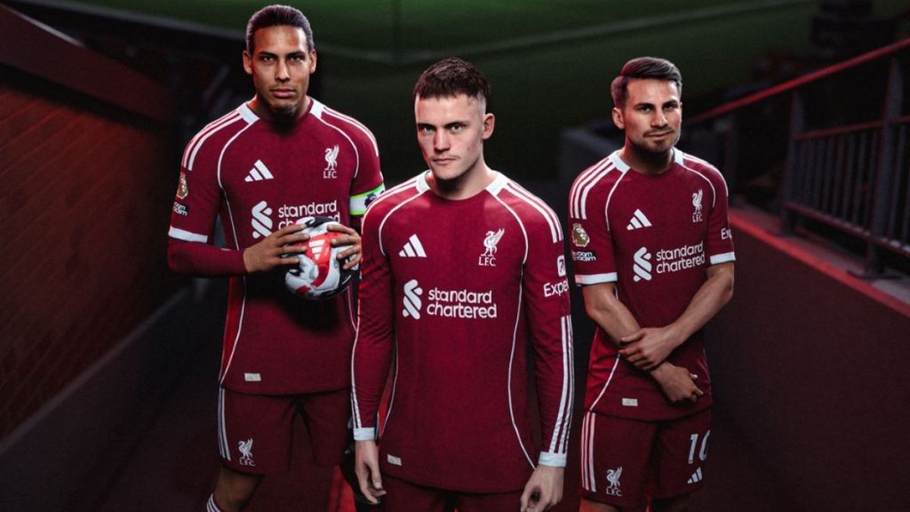 Virgil van Dijk, Alexis Mac Allister, and Florian Wirtz in FC 26