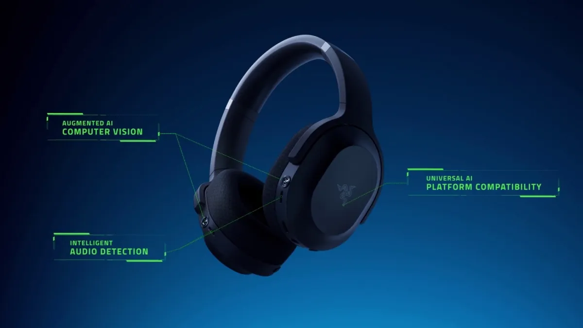 Razerの新しいヘッドフォンとAIカメラ:究極のオーディオコンパニオン