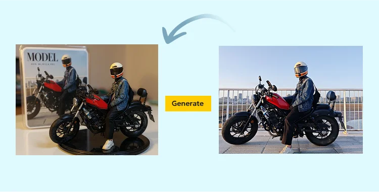LMArenaプロンプトとPixprettyオンラインで具象写真を作成する